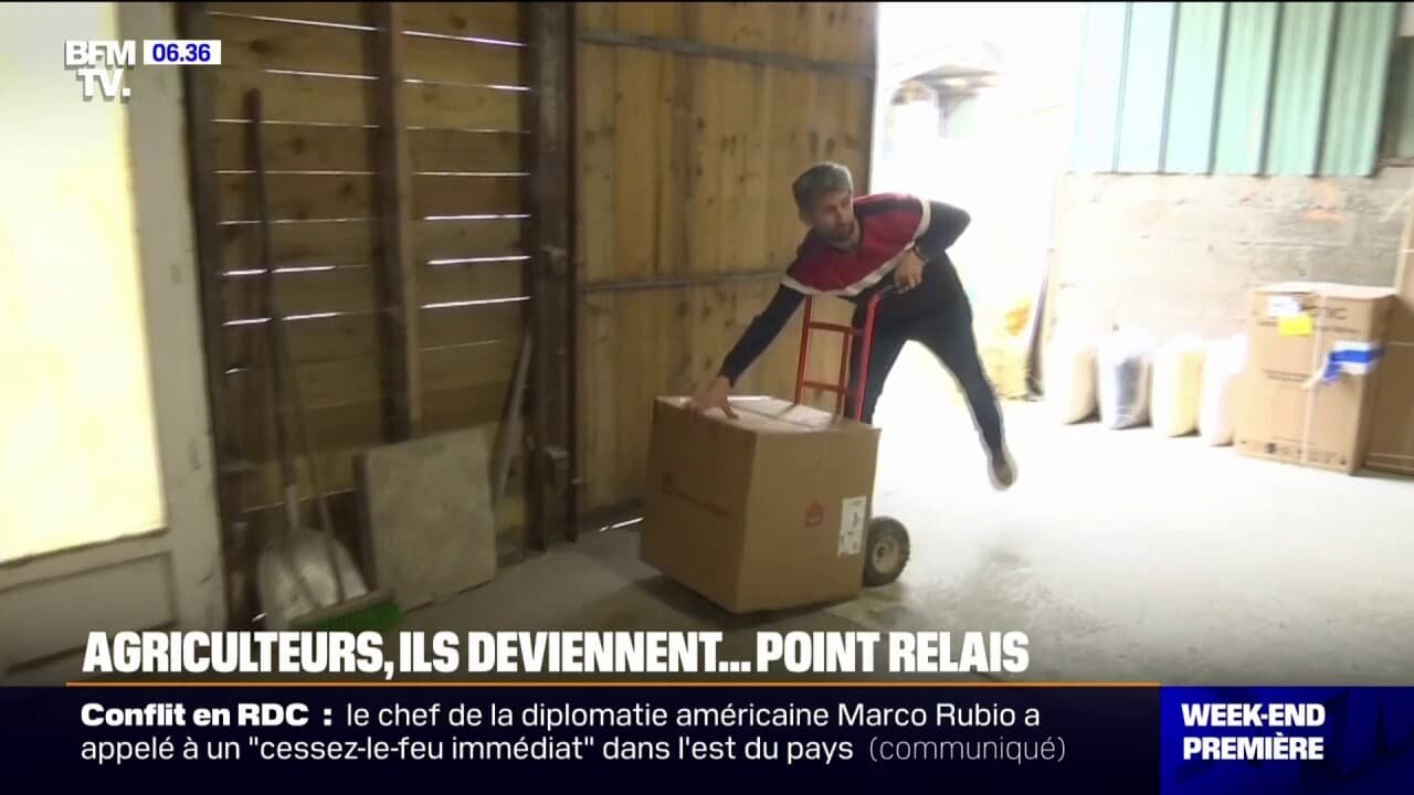 Ces agriculteurs deviennent des « point relais » pour les colis
