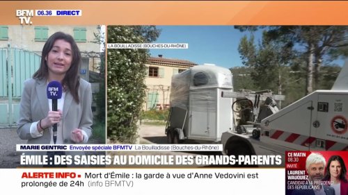 Mort d'Émile: ce que les enquêteurs ont saisi lors de la perquisition au domicile des grands-parents