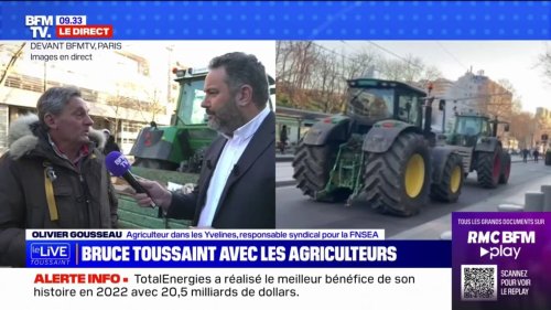 "On ne peut plus payer nos factures": les agriculteurs en colère convergent en tracteurs dans Paris