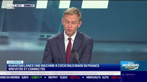 La pépite : Kuantom lance une machine à cocktails Made in France brevetée et connectée - 24/06