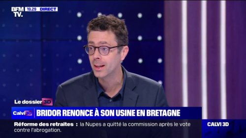 Bridor: "Je pense que c'est grave pour l'économie de la Bretagne et pour l'économie de la France" estime l'économiste Nicolas Bouzou