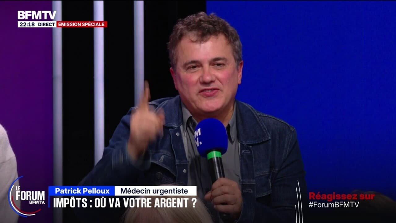 FORUM BFM – « Nous avons généré des aristocrates de la médecine », dit Patrick Pelloux, médecin urgentiste