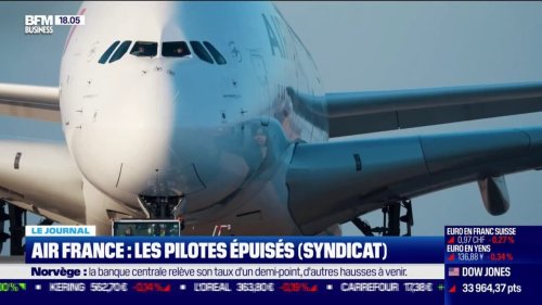 Air France : les pilotes épuisés (syndicat)