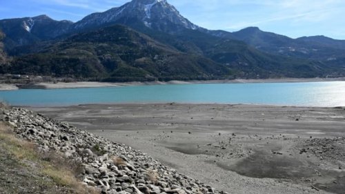 "On est rassuré": le niveau de l'eau du lac de Serre-Ponçon en hausse
