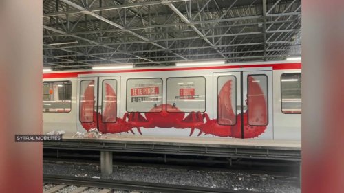 "Je te pince et ça coince": le Sytral lance une campagne contre le blocage des portes dans le métro lyonnais