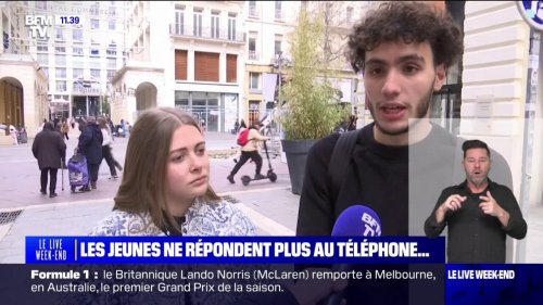 23% des jeunes adultes, nés entre la fin des années 1990 et le début des années 2010, ne répondent plus au téléphone