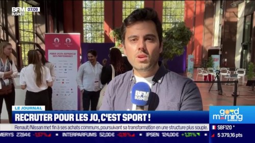 Recruter pour les JO, c'est sport !
