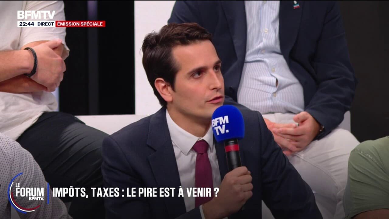 FORUM BFMTV – Fracture entre les élus et les citoyens: « Je viens d’un milieu qui n’est pas du tout politisé », déclare Gaëtan Dussausaye, député RN
