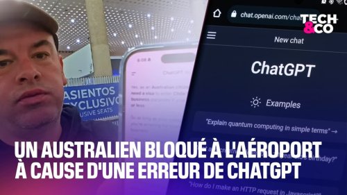 Un Australien bloqué à l'aéroport à cause d'une erreur de ChatGPT