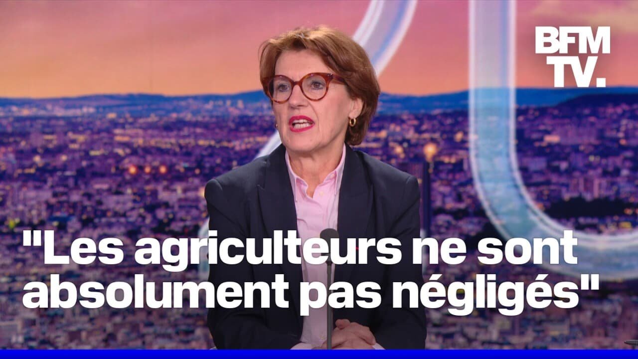 Agriculture: l’interview de la ministre Annie Genevard en intégralité