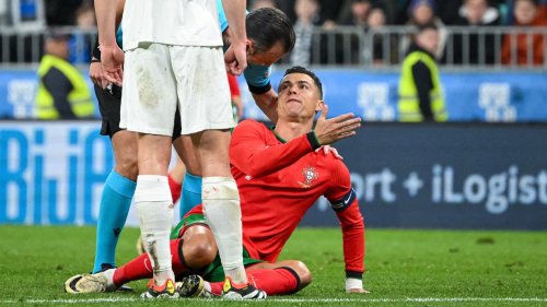 Slovénie-Portugal: la grosse colère de Cristiano Ronaldo, qui a quitté le terrain en furie