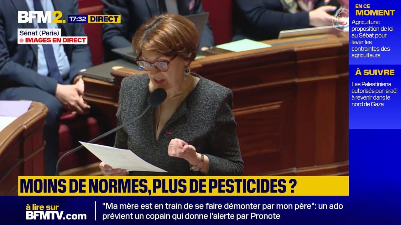 Diminution des produits phytosanitaires: « C’est le sens de l’histoire », estime Annie Genevard, ministre de l’Agriculture