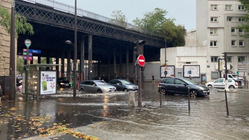 Pluie, rafales de vent et grêlons: les violents orages en Île-de-France en images