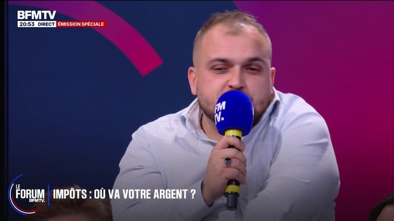 FORUM BFMTV – « Je leur ai dit que c’était toujours en réflexion », Samuel, artisan dans le BTP raconte ses échanges avec les impôts
