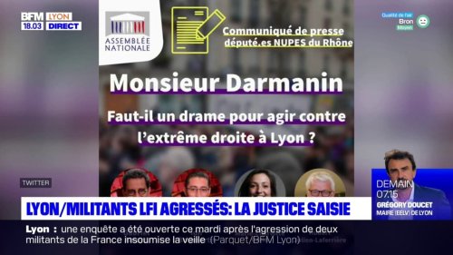 Lyon : la justice saisie après une agression de militants LFI