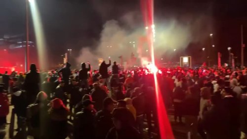 Coupe du monde: 13 policiers blessés à Lille en marge du rassemblement des supporters marocains
