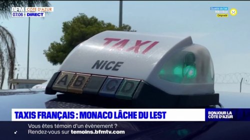 Côte d'Azur: des négociations avec Monaco sur la réglementation pour les taxis