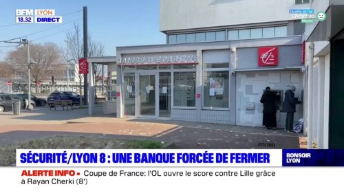 "Des incivilités récurrentes" : une banque obligée de fermer à Lyon