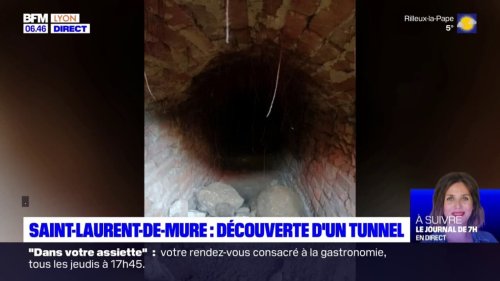 Saint-Laurent-de-Mure: un mystérieux tunnel découvert, des habitants s'inquiètent