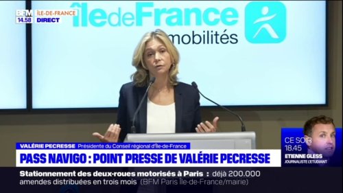 Île-de-France: Valérie Pécresse déclare ne "jamais" avoir "proposé que tous les Français paient pour Île-de-France Mobilités