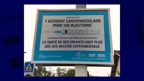 À Toulouse, des panneaux publicitaires antivaccins fleurissent et suscitent l'ire des médecins