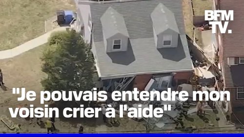 Un conducteur de camion perd le contrôle de son véhicule et s'écrase sur une maison