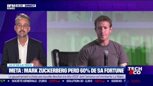 Meta : Marc Zuckerberg perd 60% de sa fortune