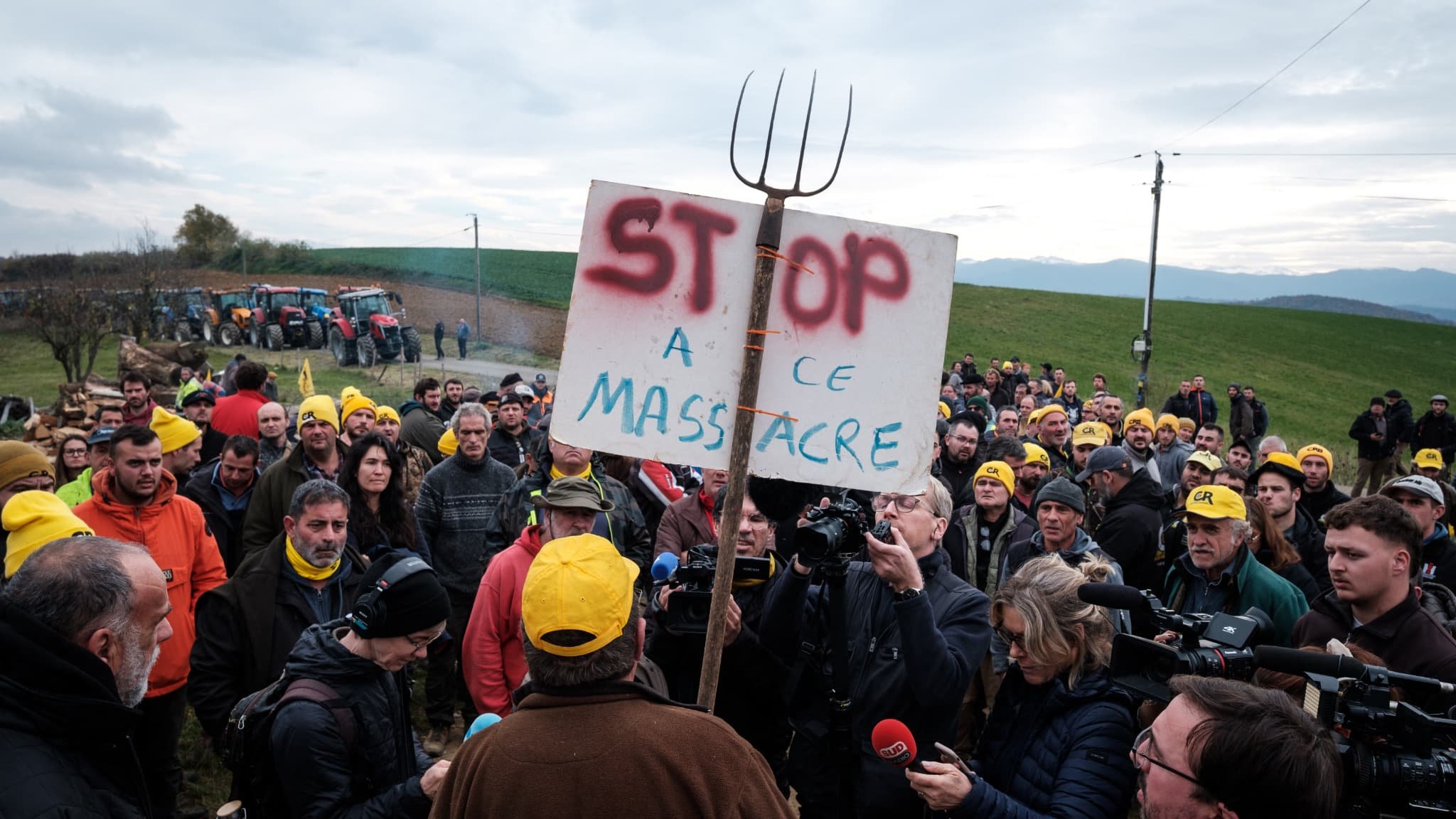 « La seule solution qui fonctionne »: malgré l’opposition de centaines d’éleveurs, l’abattage de l’élevage touché en Ariège est programmé jeudi matin