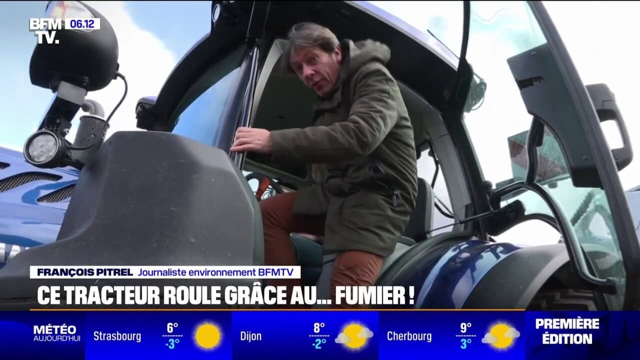Pour alimenter leurs tracteurs, de plus en plus d’agriculteurs se tournent vers le gaz bio GNV, produit à partir de déchets agricoles