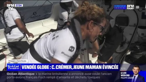 La navigatrice Clarisse Crémer évincée du Vendée Globe par son sponsor à cause de sa maternité