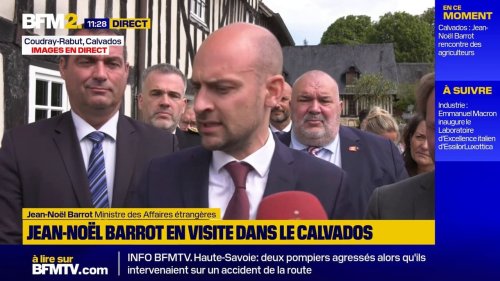 Expulsion de fonctionnaires français de l'Algérie: "Une décision incompréhensible et brutale", estime Jean-Noël Barrot