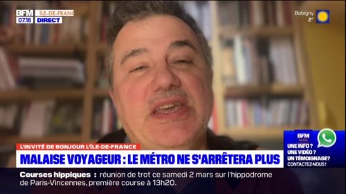Patrick Pelloux, médecin urgentiste, explique pourquoi la RATP demande désormais aux victimes de malaise d'être sorties des transports