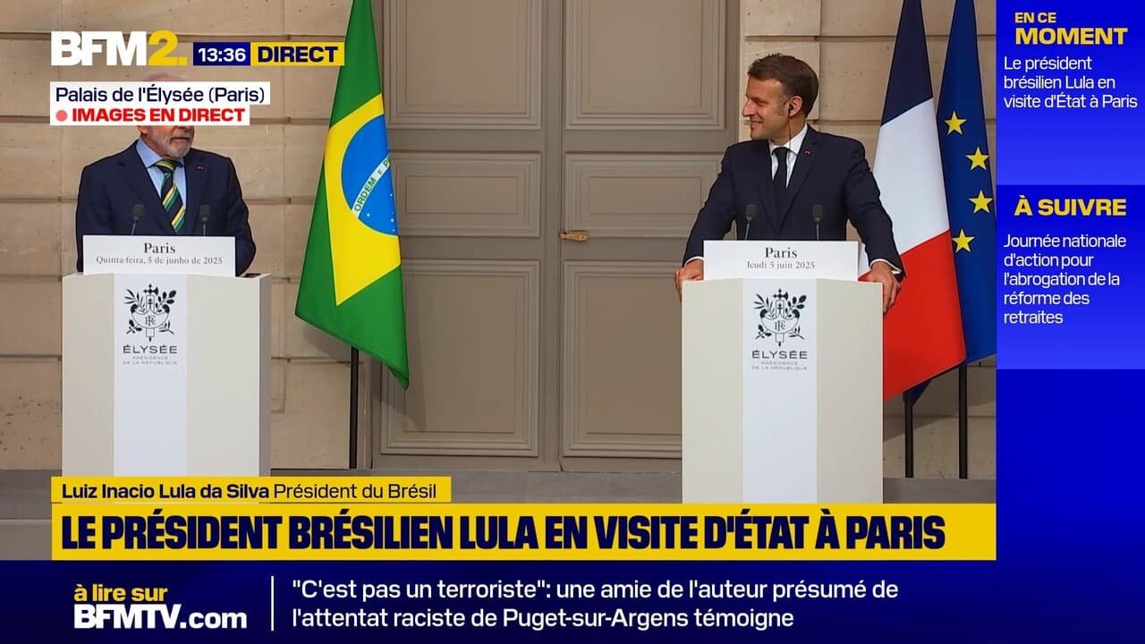 Mercosur: « Si besoin, je viendrais moi-même discuter avec les agriculteurs français », lance Lula