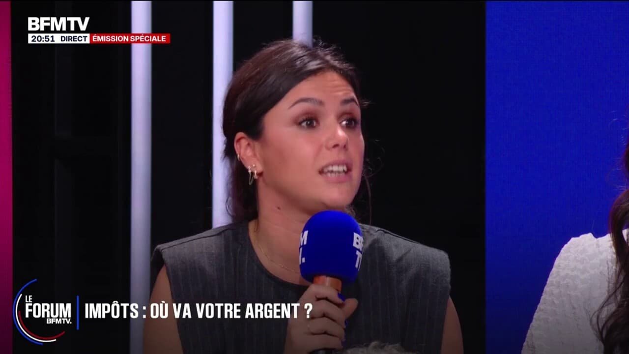 FORUM BFMTV – « Le problème ce n’est pas de payer des impôts c’est que je ne vois pas le résultat », estime Laura, auto-entrepreneuse