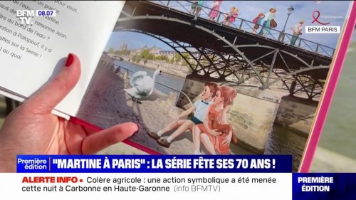 "Martine à Paris": la série fête ses 70 ans dans la capitale