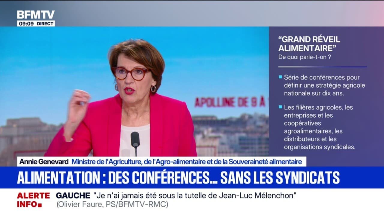 Pour Annie Genevard, ministre de l’Agriculture, « ce n’est pas possible de signer » le Mercosur en l’état