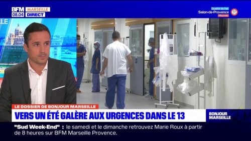 Bouches-du-Rhône: certains services d'urgences saturés avant les vacances d'été