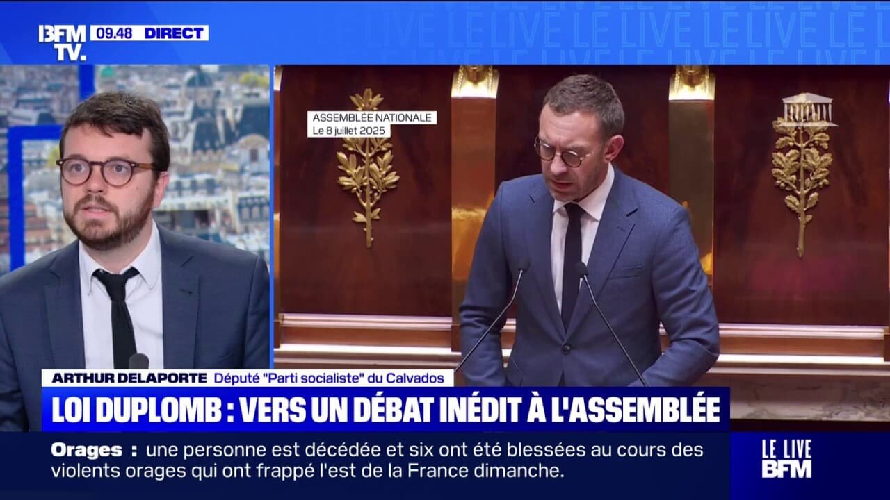 Pétition contre la loi Duplomb: « Nous ne pouvons ignorer cette parole citoyenne », déclare Arthur Delaporte, député PS du Calvados