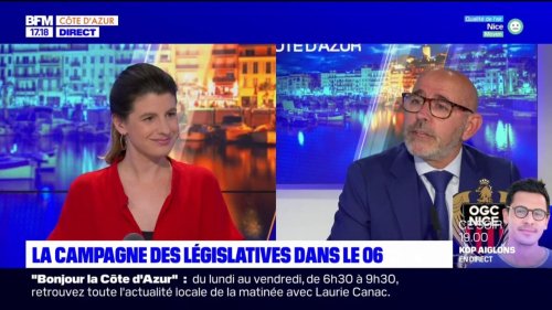 Législatives dans les Alpes-Maritimes: si élu dans la 3e circonscription, Laurent Castillo (LR) gardera un pied dans la médecine