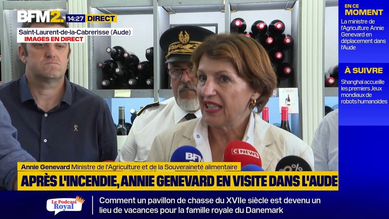 « Les pompiers le disent : là où il y a de l’agriculture, il y a moins de feu », assure Annie Genevard