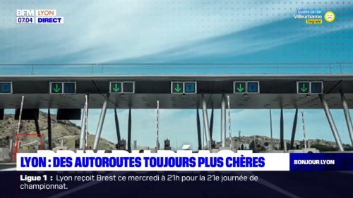 Rhône: avec le 1er février, le prix des péages des autoroutes augmente