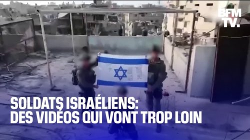 Soldats israéliens: des vidéos qui vont trop loin