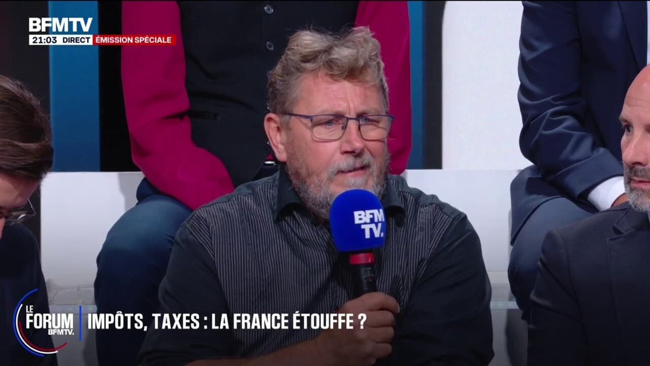 FORUM BFMTV – Impôts, taxes: « La France se meurt », déplore Emmanuel Montagne, indépendant