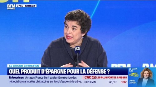 Produit d'épargne pour la défense: "Les banques sont déjà prêtes", affirme Maya Atig, directrice générale de la Fédération bancaire française