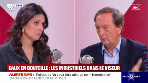 Fraude aux eaux minérales: “Il faut que ce soit sanctionné”, déclare Michel-Édouard Leclerc