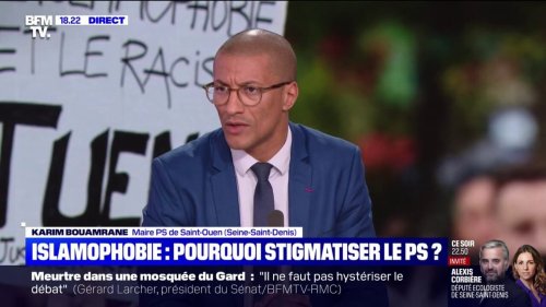 Karim Bouamrane (maire PS de Saint-Ouen): "Il ne peut plus y avoir de chemin pour la reconstruction de la gauche avec Olivier Faure, il est trop associé à Jean-Luc Mélenchon"