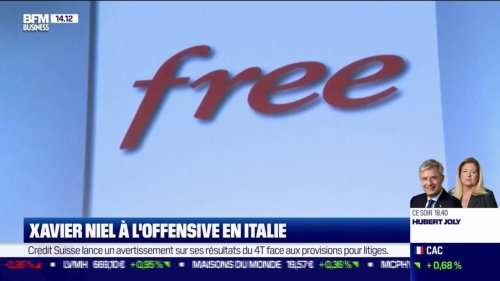 Xavier Niel à l'offensive en Italie