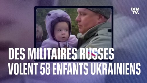 Comment l'armée russe a raflé 58 enfants ukrainiens à Kherson