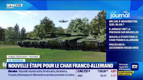 Marché: nouvelle étape pour le char franco-allemand MGCS