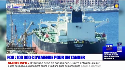 Port de Fos: 100.000€ d'amende pour un navire pétrolier grec